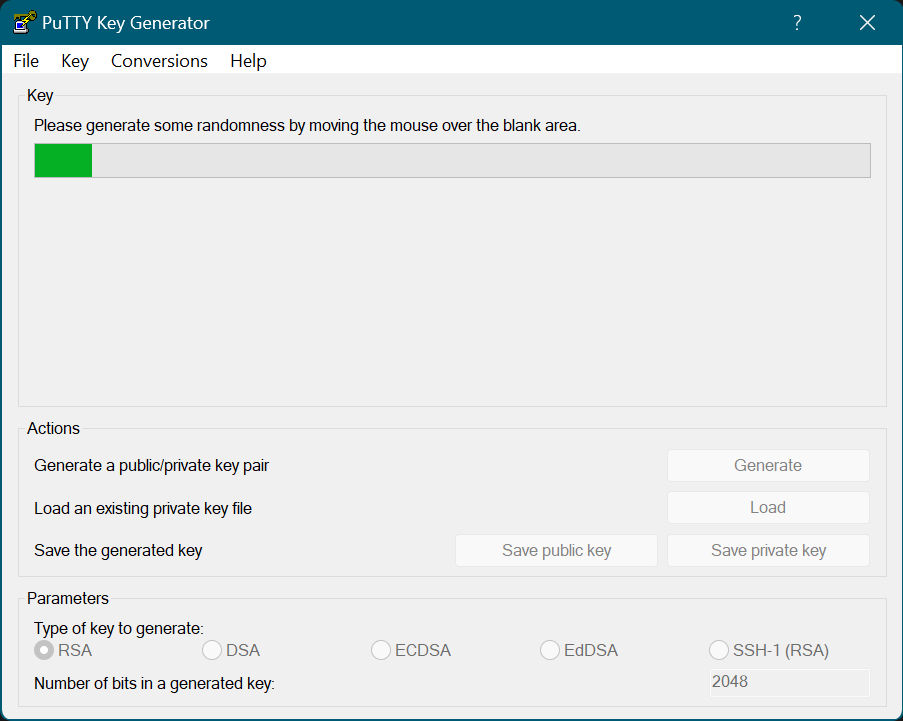 SSH Key Generation and Login (PuTTY version)