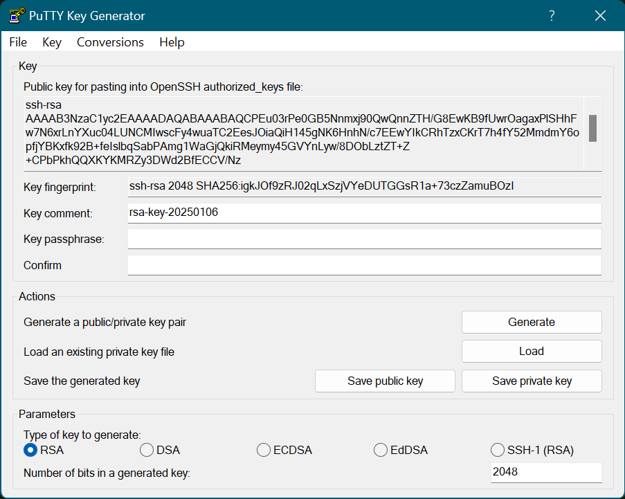 ssh copy id with putty