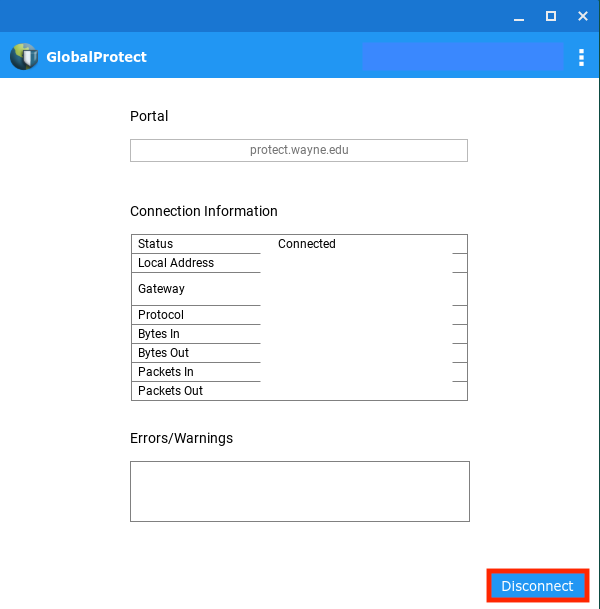 globalprotect password reset