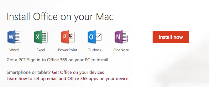 mac office 365 download